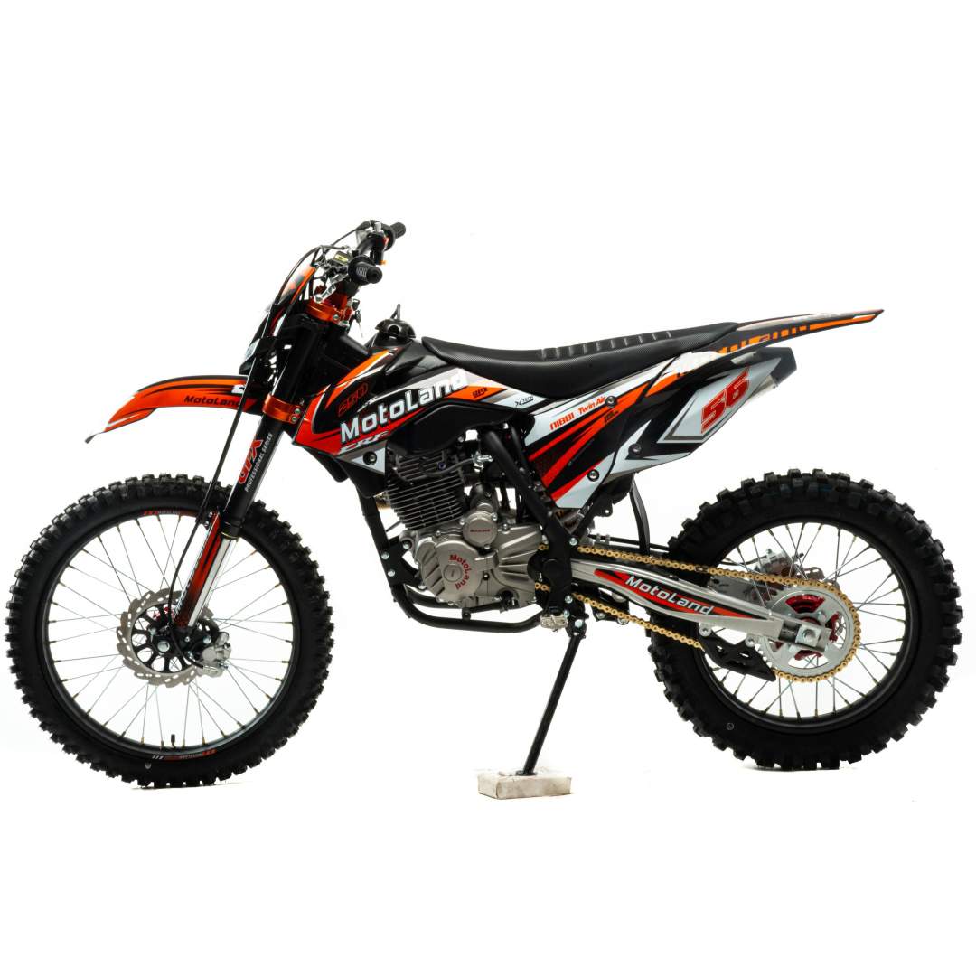 Мотоцикл Кросс Motoland CRF 250 (172FMM) оранжевый