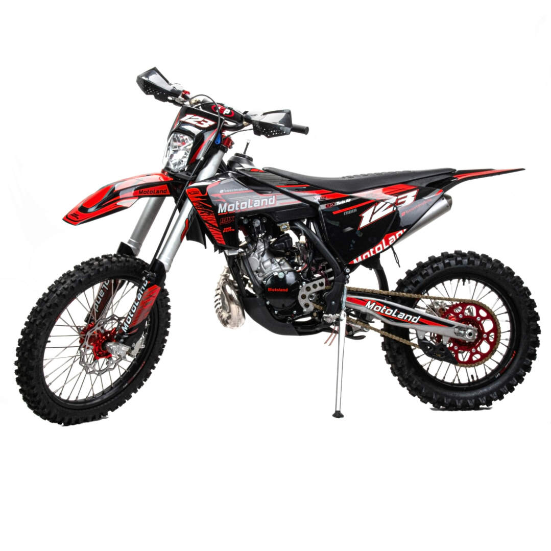 Мотоцикл Кросс Motoland XT 250 ST (1E66MM 2-STROKE) красный