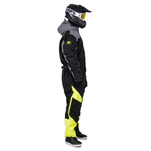 Комбинезон для снегохода KLIM RAILSLIDE #1 black-yellow (текстиль) (M)